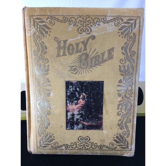 Vintage Kedeka Family Holy Bible King James Version KJV 1976 Unwritten - Picture 1 of 16